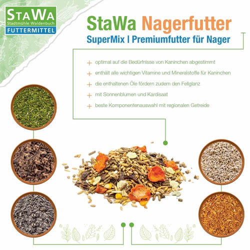 Stawa nagerfutter supermix - nagerfutter, |