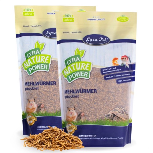 Mehlwürmer getrocknet - 10, kg