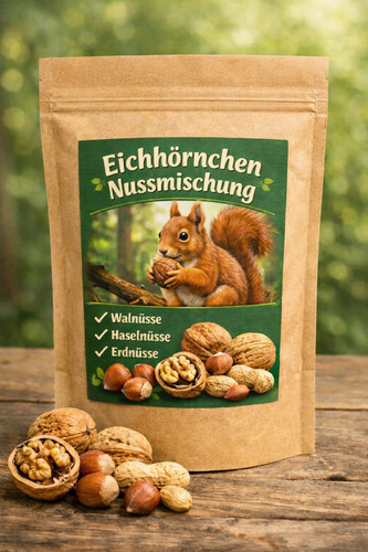 Eichhörnchen futter - eichhörnchen,